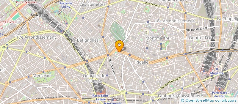 localisation de l'entreprise EURO CHANGE  PARIS