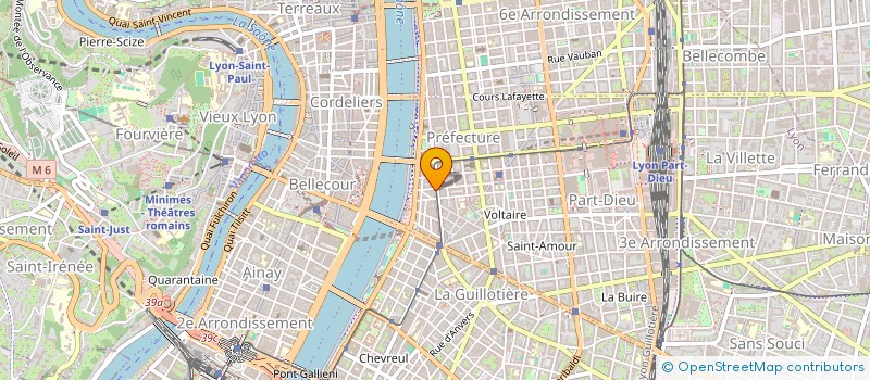 localisation de l'entreprise EURO CIBLE RHONE à LYON