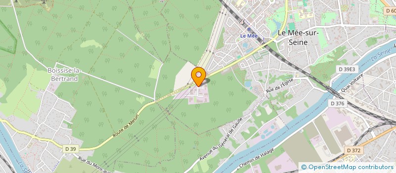 localisation de l'entreprise EURO CLEAN SERVICES  LE MEE-SUR-SEINE