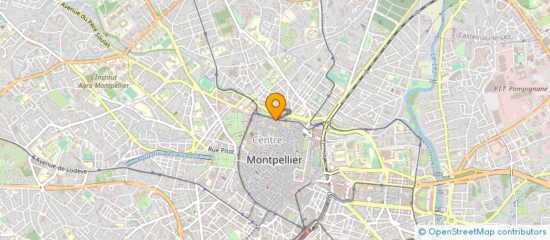 localisation de l'entreprise EURO COM à MONTPELLIER