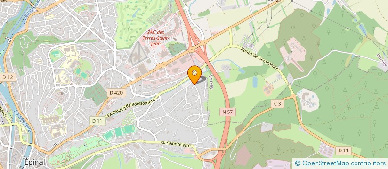 localisation de l'entreprise EURO COM INDUSTRIES  DEYVILLERS