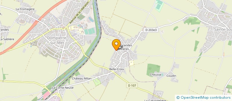 localisation de l'entreprise EURO COMMUNICATION ASSISTANCE PROTECTION - EUROCAP à DOMPIERRE-SUR-MER