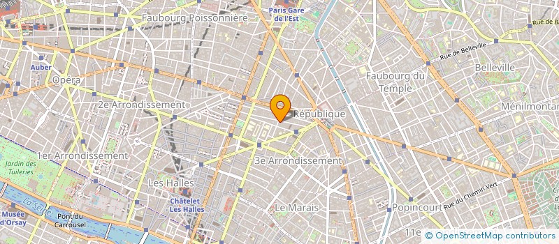 localisation de l'entreprise EURO COMPANY à PARIS