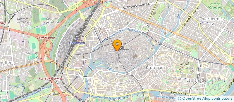 localisation de l'entreprise EURO-CONCEPT à STRASBOURG
