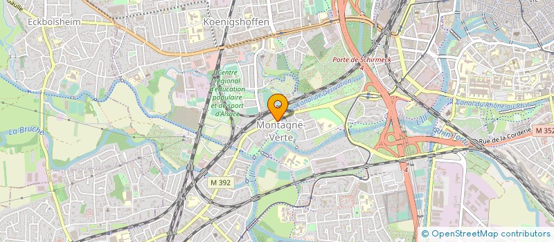 localisation de l'entreprise EURO CONCEPT EQUIPEMENT à STRASBOURG