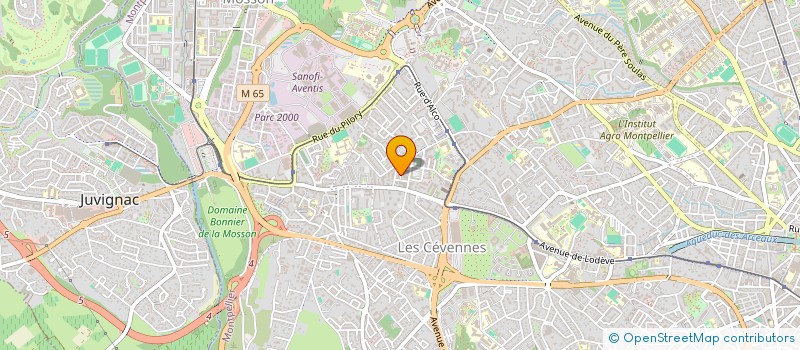 localisation de l'entreprise EURO CONDUITE à MONTPELLIER