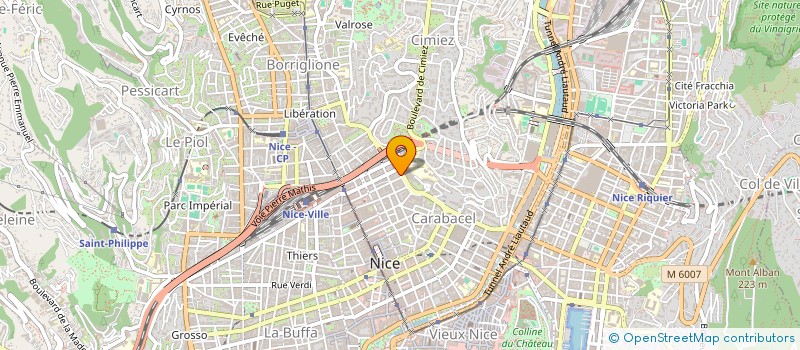 localisation de l'entreprise EURO CONSEIL à NICE