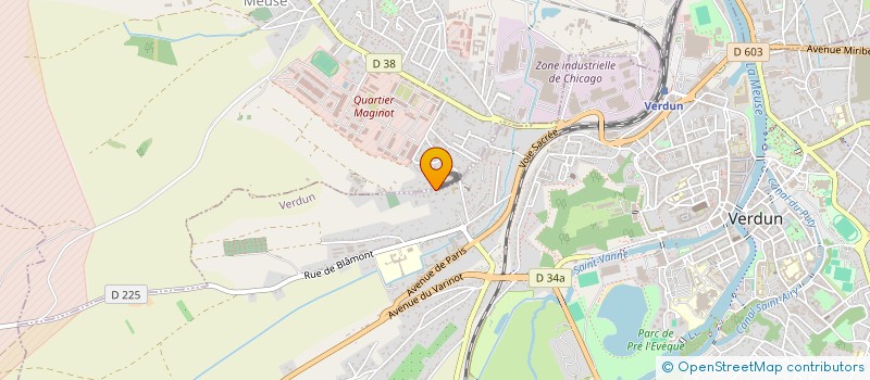 localisation de l'entreprise EURO CONSEILS à THIERVILLE-SUR-MEUSE