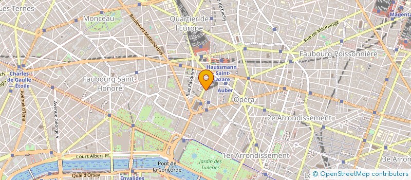 localisation de l'entreprise EURO CONSTRUCTION  PARIS