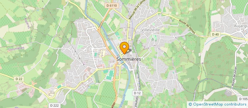 localisation de l'entreprise EURO CONSTRUCTIONS à SOMMIERES