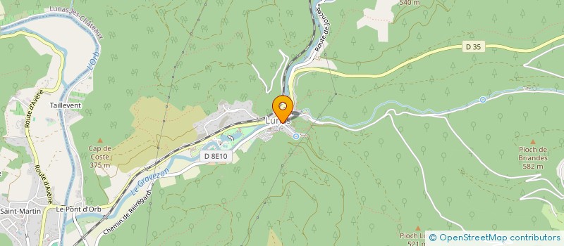 localisation de l'entreprise EURO CONSULT  LUNAS