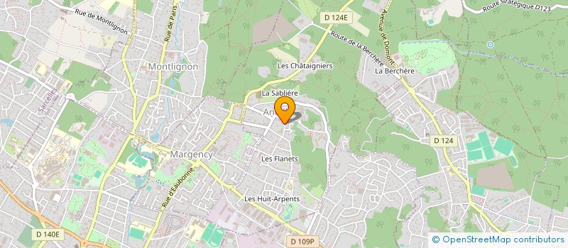 localisation de l'entreprise EURO CONSULTANT CONSEIL  ANDILLY