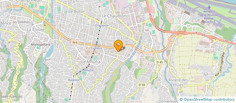 localisation de l'entreprise EURO CONTROLE SARL à SAINT-DENIS