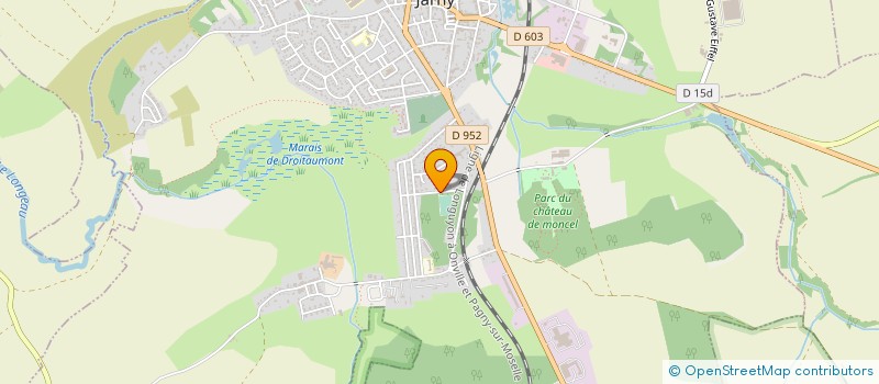 localisation de l'entreprise EURO CONTROLE SERVICE à JARNY