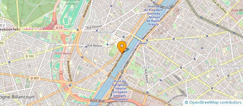 localisation de l'entreprise EURO COURSIERS à PARIS
