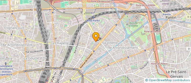 localisation de l'entreprise EURO CUIR  PARIS