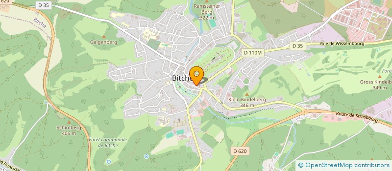 localisation de l'entreprise EURO CULTURE COMMUNICATION  BITCHE