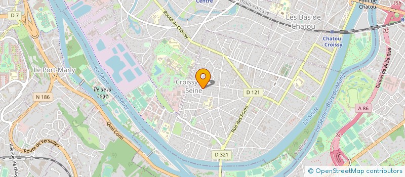 localisation de l'entreprise EURO DECO MONTEIRO à CROISSY-SUR-SEINE