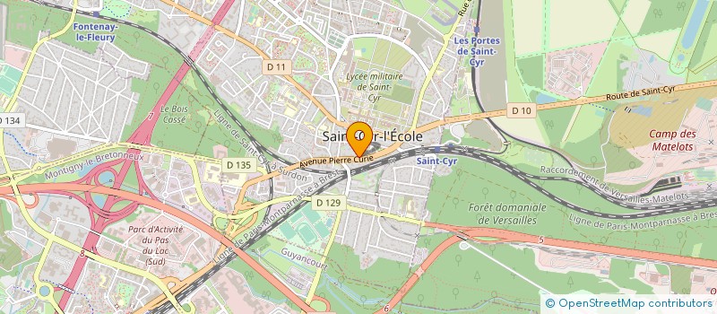 localisation de l'entreprise EURO-DEM-ABEILLE à SAINT-CYR-L'ECOLE