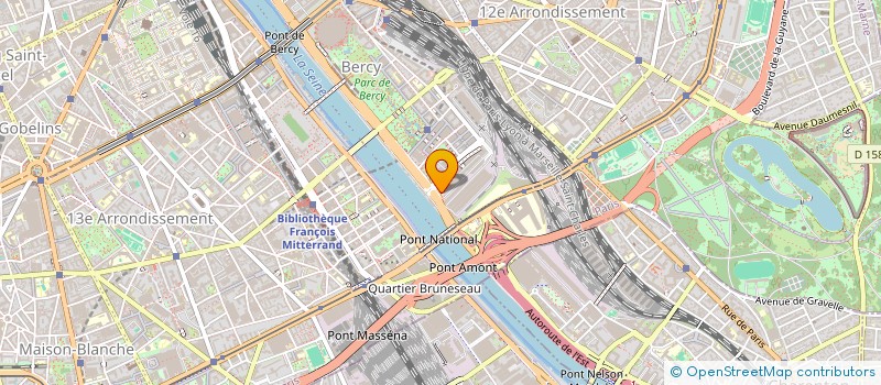 localisation de l'entreprise EURO DEVELOPPEMENT à PARIS