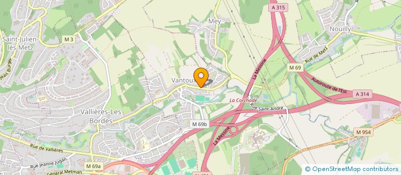 localisation de l'entreprise EURO DEVELOPPEMENT IMMOBILIER  VANTOUX