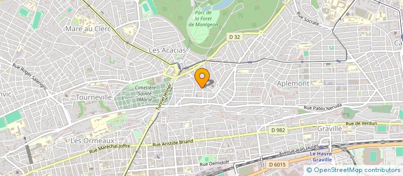 localisation de l'entreprise EURO DIFFUSION AUTOMATIC  LE HAVRE