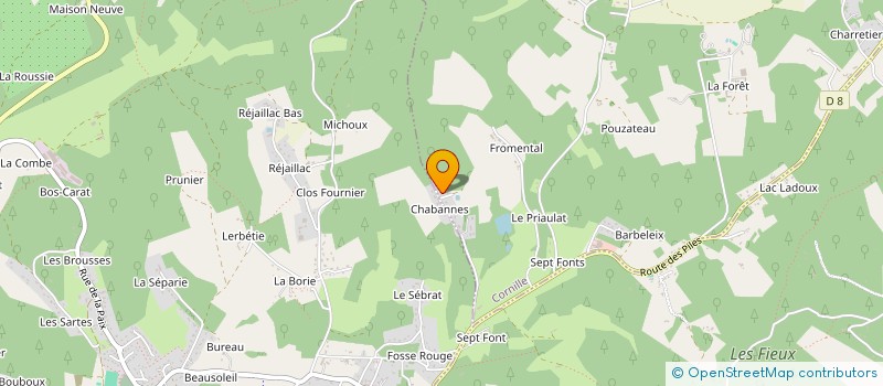 localisation de l'entreprise EURO DIFFUSION GRAPHIQUE  CORNILLE