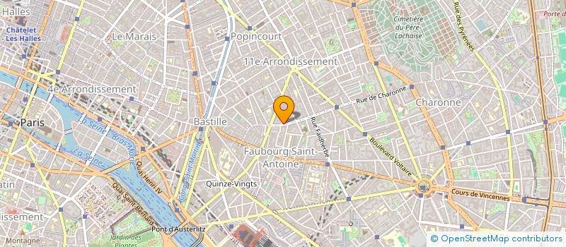 localisation de l'entreprise EURO  DIPLOMATIC ASSURANCES  PARIS