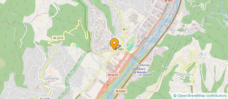 localisation de l'entreprise EURO DISCOUNT.FR à CARROS