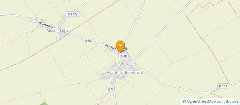 localisation de l'entreprise EURO DM  AVANT-LES-RAMERUPT