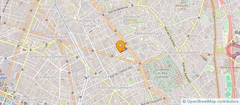 localisation de l'entreprise EURO DOMICILIATION SERVICES  PARIS