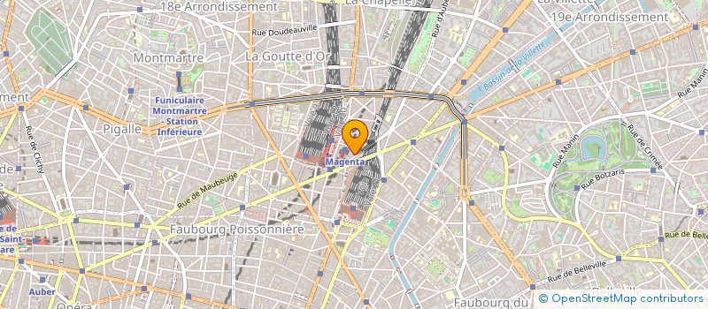 localisation de l'entreprise EURO DONER FOOD à PARIS