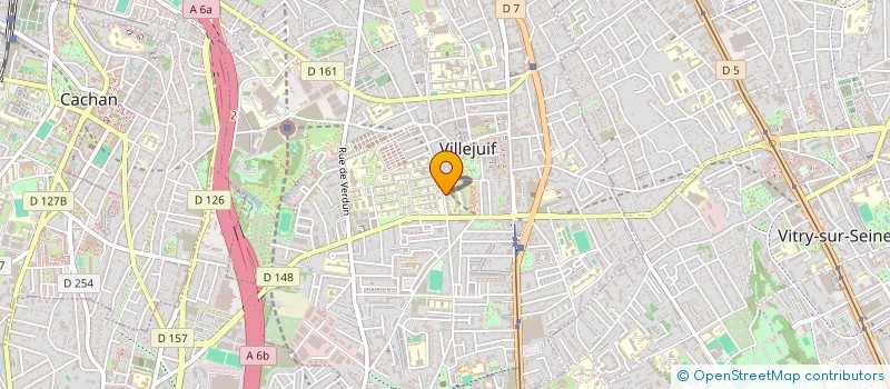 localisation de l'entreprise EURO DRIVE à VILLEJUIF