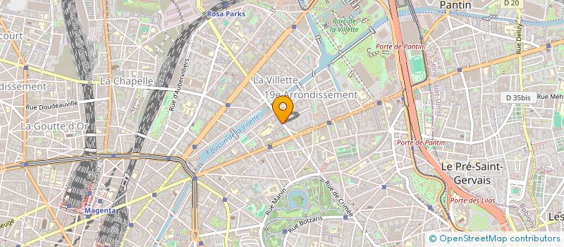 localisation de l'entreprise EURO-ELECTROM  PARIS