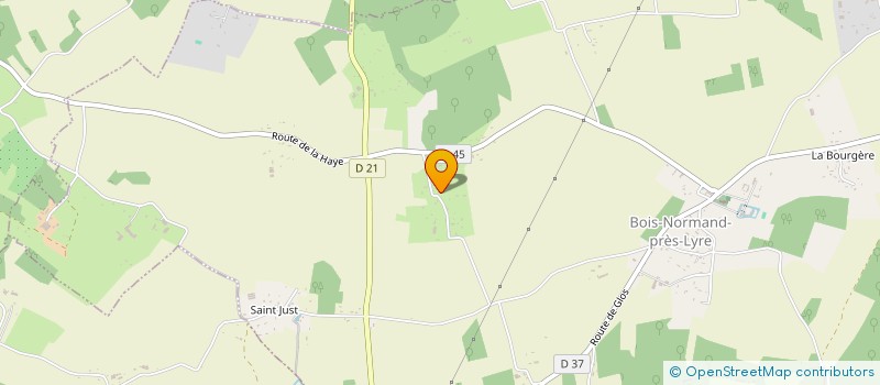 localisation de l'entreprise EURO ENGINEERING  BOIS NORMAND PRES LYRE