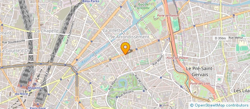 localisation de l'entreprise EURO EXPORT 2000 à PARIS