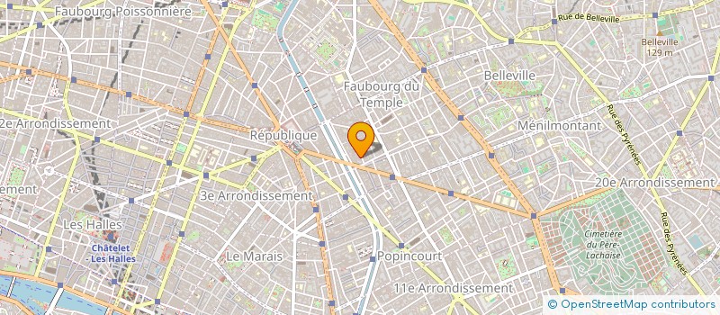 localisation de l'entreprise EURO EXPRESS  PARIS