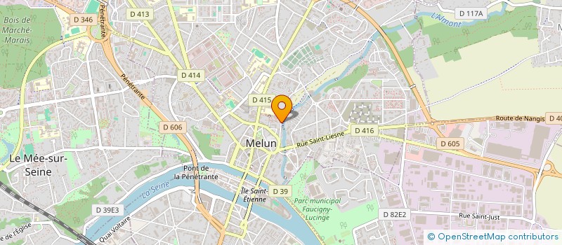localisation de l'entreprise EURO EXPRESS HOLDING à MELUN