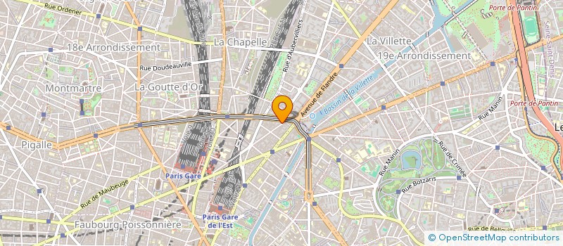 localisation de l'entreprise EURO FARBE  PARIS