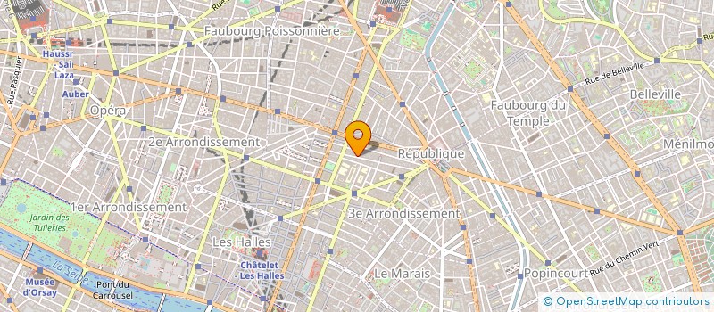 localisation de l'entreprise EURO FASHION DEVELOPMENT à PARIS