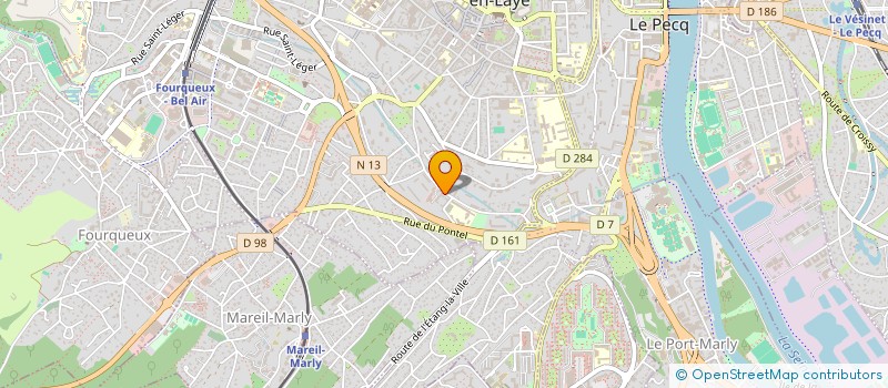 localisation de l'entreprise EURO FENETRE  SAINT-GERMAIN-EN-LAYE