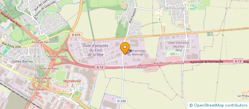localisation de l'entreprise EURO FINANCES à GIBERVILLE
