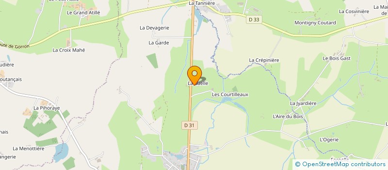 localisation de l'entreprise EURO FIOUL SERVICES à MONTAUDIN