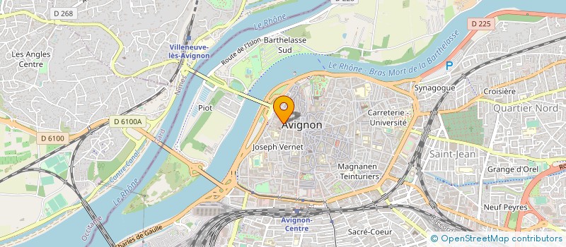 localisation de l'entreprise EURO FIT AVIGNON à AVIGNON