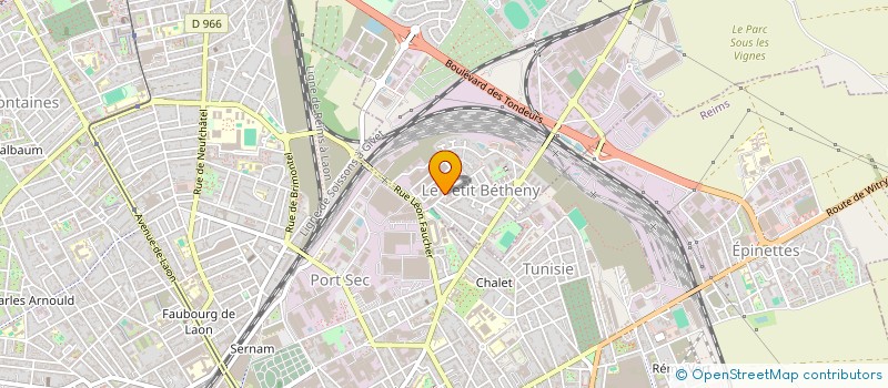 localisation de l'entreprise EURO FLEURS 92  BETHENY