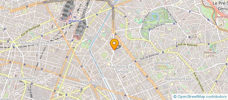 localisation de l'entreprise EURO-FOOD BUSINESS  PARIS