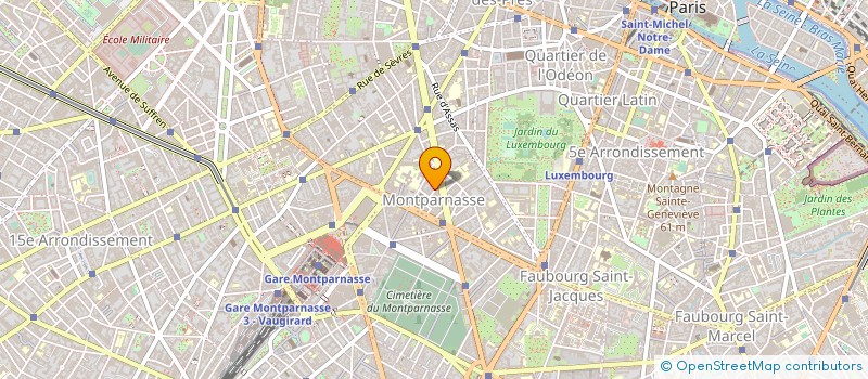 localisation de l'entreprise EURO FORMATION à PARIS