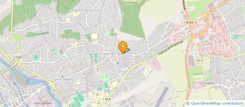 localisation de l'entreprise EURO FRANCE OUVRAGE  ESSEY-LES-NANCY