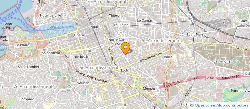 localisation de l'entreprise EURO FRANCE SERVICE à MARSEILLE