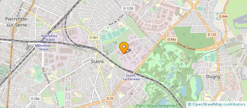 localisation de l'entreprise EURO-FROMAGE à STAINS